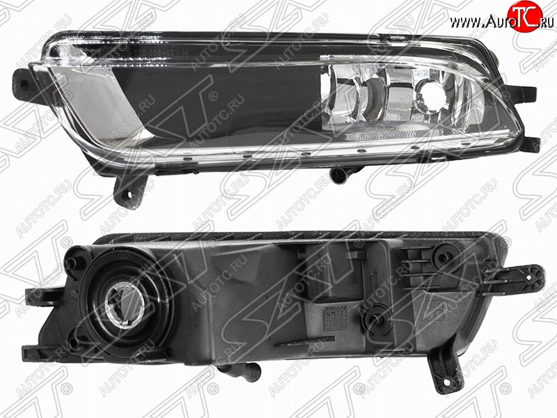 2 449 р. Левая противотуманная фара SAT Volkswagen Passat CC рестайлинг (2012-2016)  с доставкой в г. Тольятти