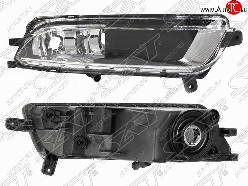 2 449 р. Правая противотуманная фара SAT Volkswagen Passat CC рестайлинг (2012-2016)  с доставкой в г. Тольятти