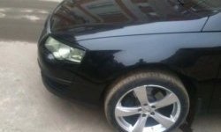 1 649 р. Реснички на фары CT v2 Volkswagen Passat B6 седан (2005-2011) (Неокрашенные)  с доставкой в г. Тольятти. Увеличить фотографию 3