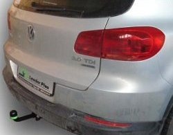 8 649 р. Фаркоп Лидер Плюс 2 Volkswagen Tiguan NF дорестайлинг (2006-2011) (Без электропакета)  с доставкой в г. Тольятти. Увеличить фотографию 7