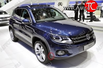 26 999 р. Накладки на колёсные арки CT Volkswagen Tiguan NF рестайлинг (2011-2017) (Неокрашенные)  с доставкой в г. Тольятти