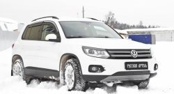 1 199 р. Зимняя заглушка решетки переднего бампера (Track & Field) РА Volkswagen Tiguan NF рестайлинг (2011-2017)  с доставкой в г. Тольятти. Увеличить фотографию 4