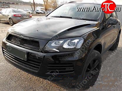 26 249 р. Пластиковый капот HAMANN STYLE Volkswagen Touareg NF дорестайлинг (2010-2014) (Неокрашенный)  с доставкой в г. Тольятти