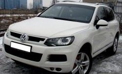 6 749 р. Решётка радиатора Sport Volkswagen Touareg NF дорестайлинг (2010-2014) (Неокрашенная)  с доставкой в г. Тольятти. Увеличить фотографию 4