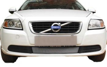 Защитная сетка радиатора Russtal Volvo S40 MS седан дорестайлинг (2004-2007)