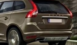 3 599 р. Накладка на крышку багажника СТ Volvo XC60 (2017-2022)  с доставкой в г. Тольятти. Увеличить фотографию 2