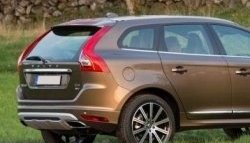 41 799 р. Накладка на задний бампер CT v2 Volvo XC60 (2017-2022) (Неокрашенная)  с доставкой в г. Тольятти. Увеличить фотографию 2