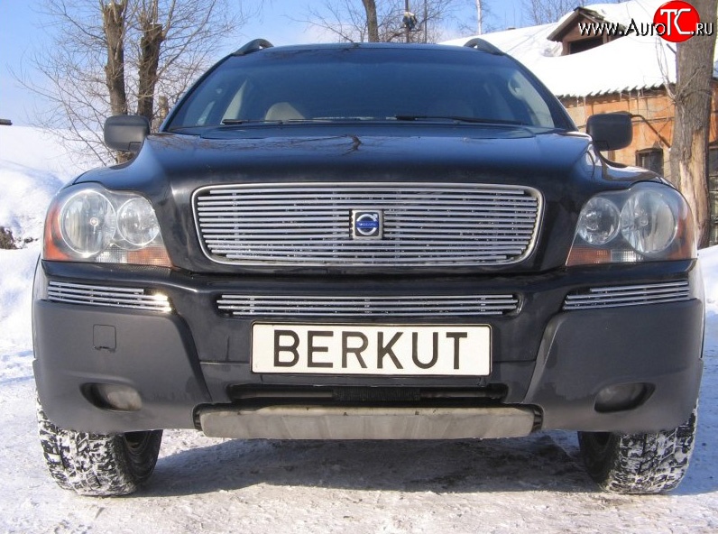 5 999 р. Декоративная вставка воздухозаборника Berkut  Volvo XC90  C (2006-2009) 1-ый рестайлинг  с доставкой в г. Тольятти