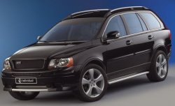 3 449 р. Реснички на фары INDIVIDUAL Volvo XC90 C дорестайлинг (2002-2006) (Неокрашенные)  с доставкой в г. Тольятти. Увеличить фотографию 2